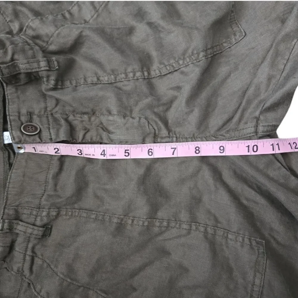 Level 99 Women's Izzy Patch Pocket Cuff Pants - 32
